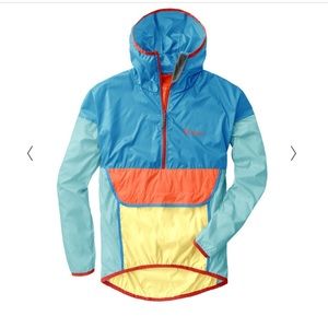 Cotopaxi half zip windbreaker (unisex)